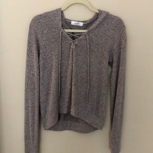 Sweater material sweatshirt